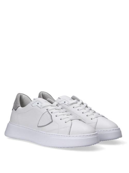 TEMPLE PHILIPPE MODEL | A009653VD21 VEAU DAIM_BLANC GRIS